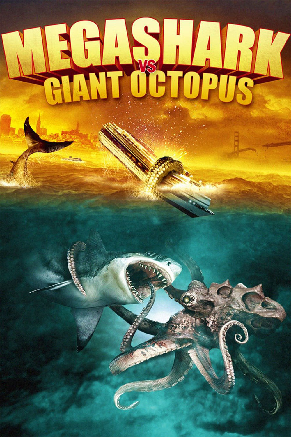 Mega Shark vs. Giant Octopus